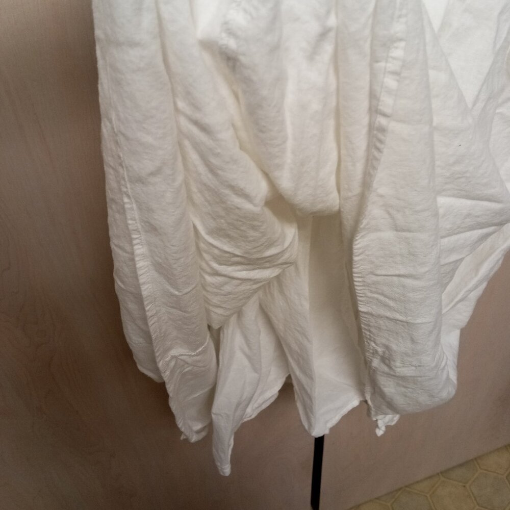 Linen Blend Ruffle Dress H&M - Picture 5 of 7
